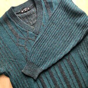 Vintage St. Michael | V-Neck Wool Sweater